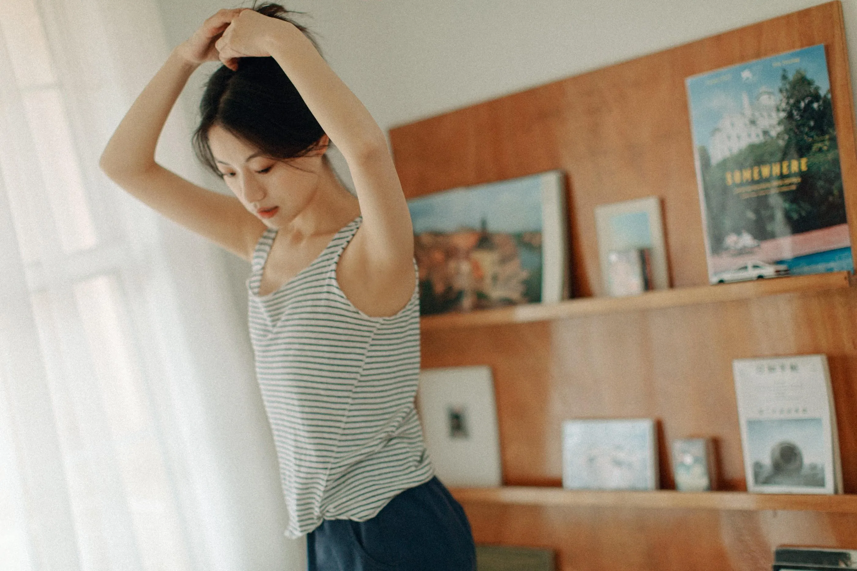 [艺图语] 2022.06.01 寝居女子写真集 九月 [34P]插图7